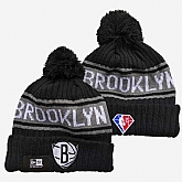 Brooklyn Nets Team Logo Knit Hat YD (4),baseball caps,new era cap wholesale,wholesale hats